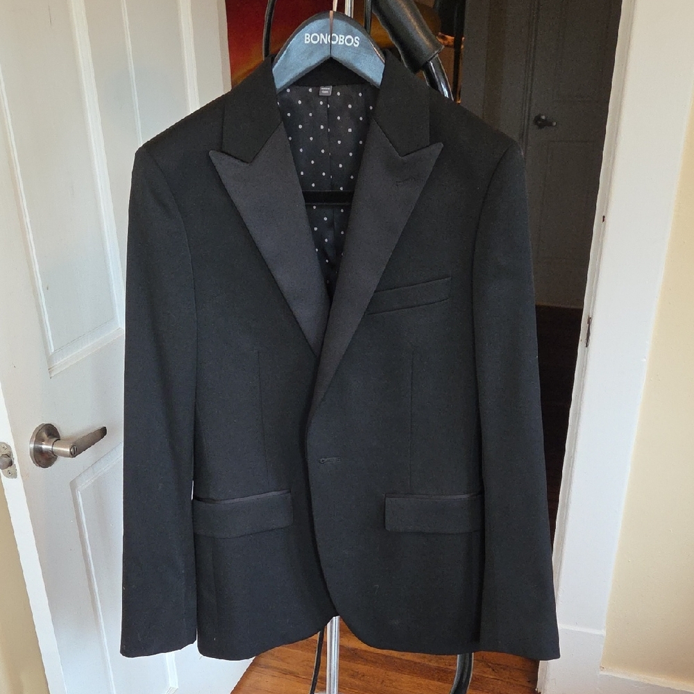 Bonobos Classic Black Tuxedo Jacket